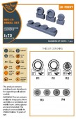 Clear Prop CPA72175 MiG-19 wheel set for CP kits 1:72