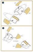 Clear Prop CPA72183 A2D-1 Skyshark painting mask for CP kits 1:72