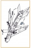 Clear Prop CPA72187 MiG-19 air brakes for CP kits 1:72