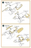 Clear Prop CPA72195 Meteor F.8/FR.9 double-sided painting mask for Airfix kit 1:72