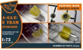 Clear Prop CPA72197 A-6A/E/E Tram Intruder double-sided painting mask for Trumpeter kit 1:72