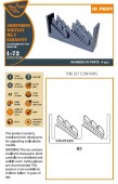 Clear Prop CPA72204 Armstrong Whitley Mk.V exhausts for Airfix kits 1:72