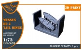 Clear Prop CPA72208 Wessex HC.2 Tail hinge for Airfix kit 1:72