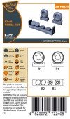 Clear Prop CPA72240 Ki-46 Wheel set 1:72