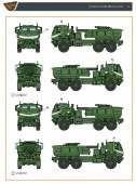 Clear Prop CPD35001 M142 Himars in Ukrainian Armed Forces decal set for Trumpeter, Foreart kits 1:35