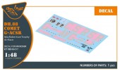 Clear Prop CPD48004 DH.88 Comet G-ACSR MacRobertson Trophy Air Race Decal for Mikromir kit 1:48