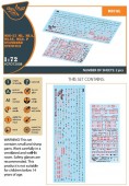 Clear Prop CPD72008 MiG-23ML, MLA, MLD, P, MLAE standard stencils for CP kits and other 1:72