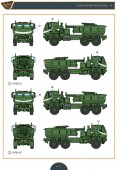 Clear Prop CPD72011 M142 Himars in Ukrainian Armed Forces decal set for Foreart, Meng, Dragon kits 1:72