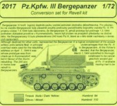 CMK 129-2017 Pz.Kpfw. III Bergepanzer Conversion Set for Revell 1:72