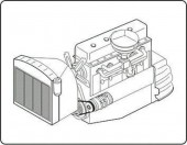 CMK 129-2038 DUKW Engine Set for Italeri 1:72