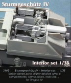 CMK 129-3105 StuG IV Interior Set for Dragon 1:35