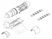 CMK 129-4115 Me 262 A Motor Set 1:48
