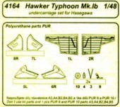 CMK 129-4164 Hawker Typhoon Mk.Ib-Undercarriage 1:48