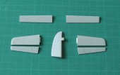 CMK 129-4212 Hawker Seahawk - control surfaces set for Trumpeter 1:48