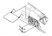 CMK 129-4221 TSR-2 Electronic Bay for Airfix 1:48