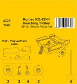 CMK 129-4329 Romeo Ro.43/44 Beaching Trolley 1:48