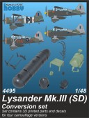 CMK 129-4495 Lysander Mk.III (SD) Conversion set 1:48