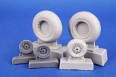 CMK 129-4499 Dornier Do 217 Wheels Correction Set for ICM 1:48