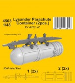 CMK 129-4503 Lysander Parachute Container for Airfix 1:48