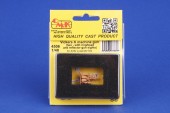 CMK 129-4506 Vickers K machine gun (two - with ring/bead and reflector gun sights) for Airfix 1:48