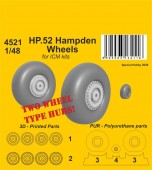 CMK 129-4521 HP.52 Hampden Wheels for ICM 1:48