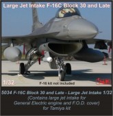 CMK 129-5034 F-16C Block 30 and Late-Large Jet Intake 1:32