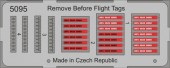 CMK 129-5095 Remove Before Flight Tags (20pcs) 1:32