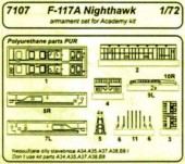 CMK 129-7107 F 117A  Armament 1:72
