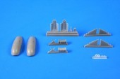 CMK 129-7344 Blenheim Mk.IFinnish AF1.serie Fixed ty type Ski Undercarriage for Airfix 1:72