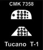 CMK 129-7358 Short Tucano T.1 Cockpit set 1:72