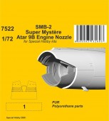 CMK 129-7522 SMB-2 Super Mystere Atar 9B Engine Nozzle for Special Hobby kit 1:72