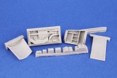 CMK 129-7526 F-111A Open Electronics Boxes for Italeri 1:72