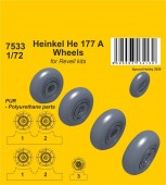 CMK 129-7533 Heinkel He 177 A Wheels for Revell 1:72