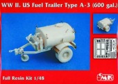 CMK 129-8031 WW II. US Fuel Trailer Type A-3 (600 gal.) 1:48
