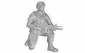 CMK 129-F35322 Kneeling Soldier (on right knee)US Army Infantry Squad 2nd Division for M1126 1:35