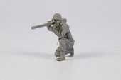 CMK 129-F35338 American soldier with M18 47mm Recoilles Rifle (Bazooka) late WWII Korean war 1:35