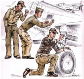 CMK 129-F72114 US Army Mechanics WWII 1:72 