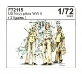 CMK 129-F72115 US Navy Pilots WWII 1:72