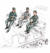 CMK 129-F72156 German soldiers for Famo 1:72