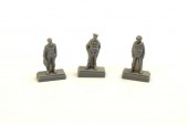 CMK 129-F72339 WWII US bomber pilot and two gunners 1:72