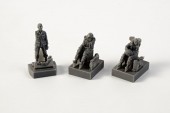 CMK 129-F72349 AH-1 Sitting pilots (2 figures)a. ground crew(1 figure) for Special Hobbyy 1:72