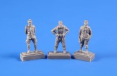 CMK 129-F72362 German WW1 Airmen-pilot(H.G.)in flight suit pilot in uniform a.mechanic 1:72