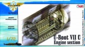 CMK 129-N72003 U-Boot Typ VII C Engine section 1:72