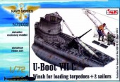 CMK 129-N72009 U-Boot Typ VII C loading torpedoes for Revell