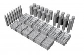 CMK 129-N72028 U-Boot VII-IX Ammo and Food Supplies for Revell 1:72