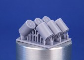 CMK 129-N72046 German DM II Depth Charges (6 pcs.) for KFK and other ships for Special Navy kit 1:72