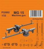 CMK 129-P32002 MG 15 Machine gun  (2 pcs) 1:32