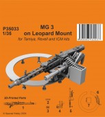 CMK 129-P35033 MG 3 on Leopard Mount / form Tamiya, Revell and ICM kits 1:35