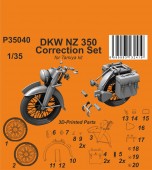 CMK 129-P35040 DKW NZ 350 Correction Set / for Tamiya kit 1:35