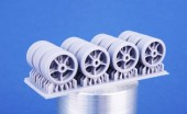 CMK 129-P35052 M36 Jackson Detailed Roadwheels (12 pcs.) for Tamiya 1:35